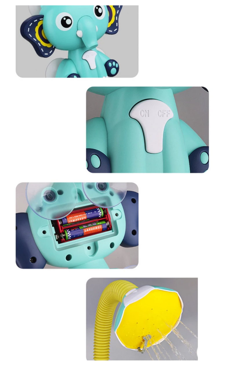 Elefantinho Children's Electric Shower