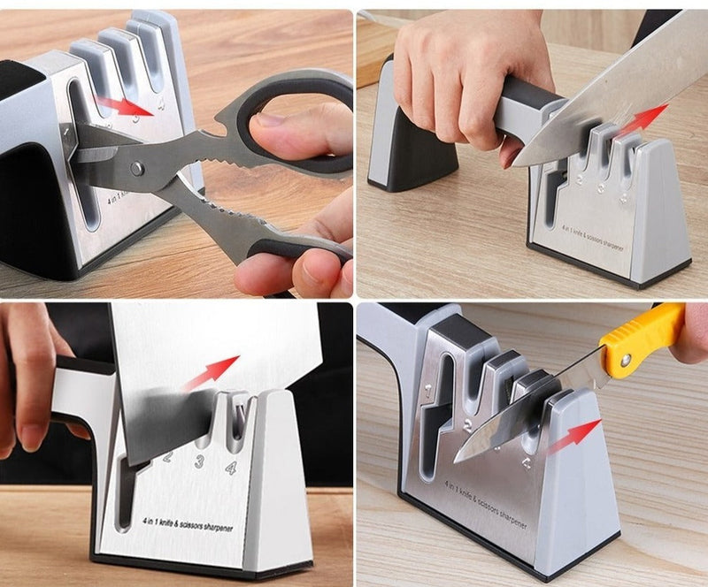 Barbecue Master 4 in 1 Knife Sharpener