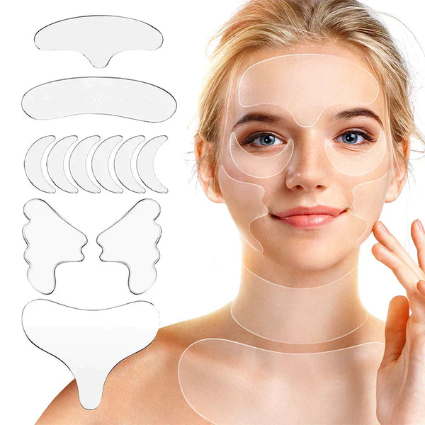 Anti Wrinkle and Skin Mark Silicone Stickers