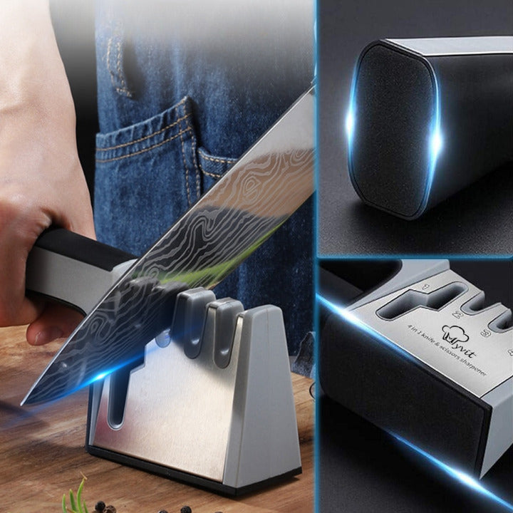 Barbecue Master 4 in 1 Knife Sharpener