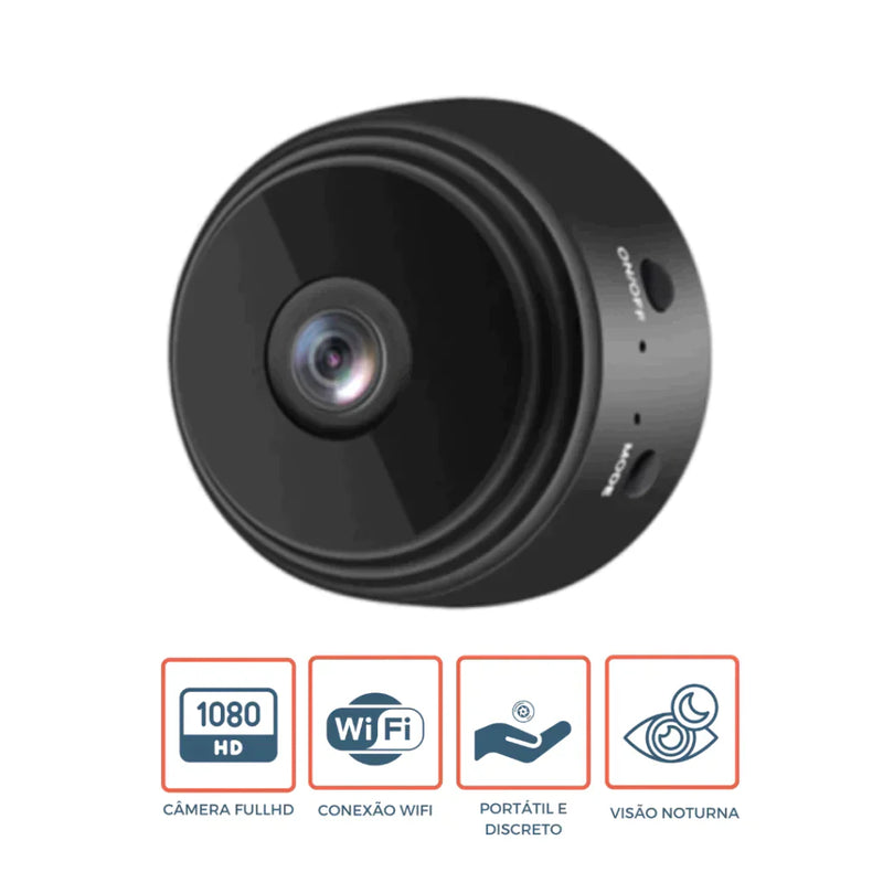 Mini Magnetic Surveillance Camera