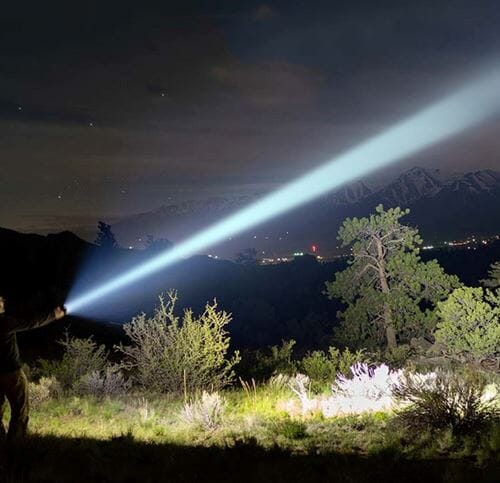 Titanium Laser Flashlight