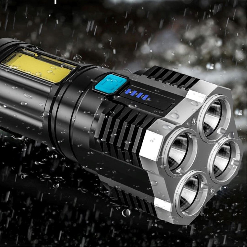 Powerful Zoom Tactical Flashlight