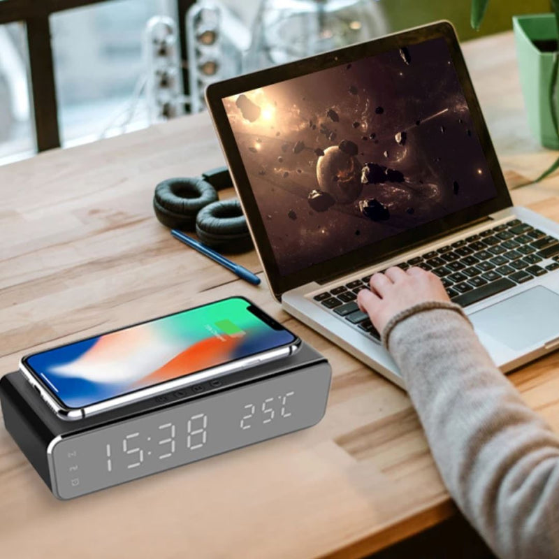 Digital Watch Wireless Cell Phone Charger
