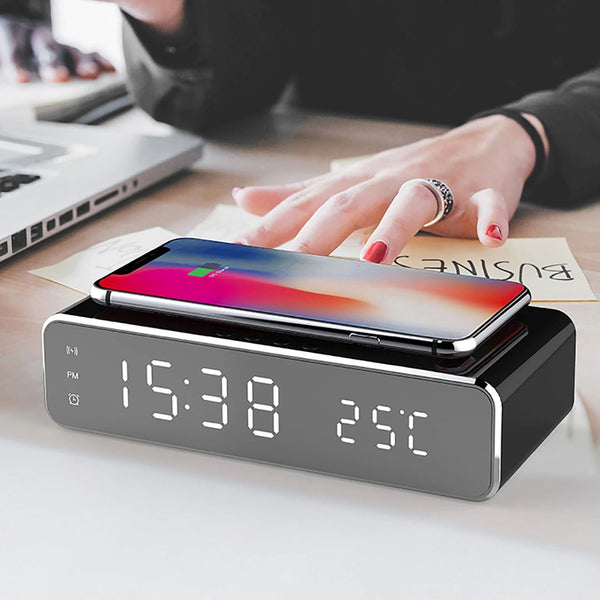 Digital Watch Wireless Cell Phone Charger
